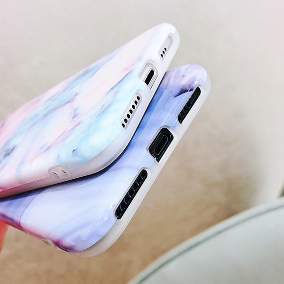 NEW iPhone 7+/8+ Watercolor Marble Case - Picture 3 of 5